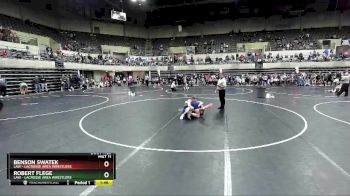 160 lbs Quarterfinal - Robert Flege, LAW - Lacrosse Area Wrestlers vs Benson Swatek, LAW - Lacrosse Area Wrestlers