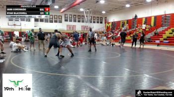 High School - 285 lbs 7th Place - Iann Coronado, Morris Hills vs Ryan Blackwell, South Plainfield