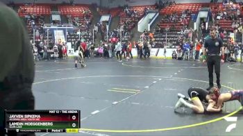 80 lbs Quarterfinal - Jayven Sipkema, Allegan Area Youth WC vs Lamdin Moeggenberg, Glen Lake