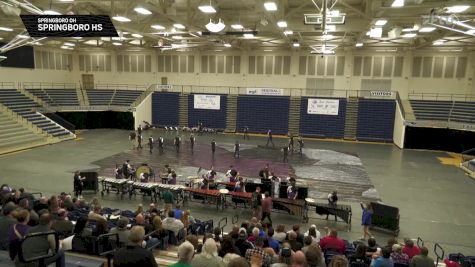 Springboro HS "Springboro OH" at 2026 WGI Perc/Winds Dayton Regional+