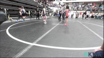 57-62 lbs Final - Rose Reyna, Carl Albert vs EvieDale Arrington, Comanche Takedown Club