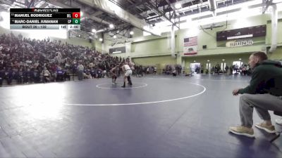 132 lbs Champ. Round 1 - Manuel Rodriguez, BELL vs Marc-Daniel Jumanan, CANOGA PARK