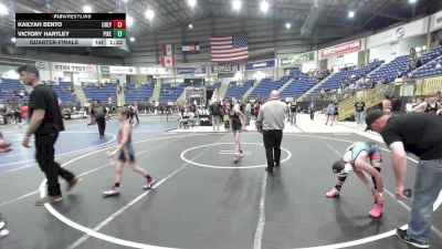 88 lbs Rr Rnd 1 - Mason Huitt, No Escape Wrestling vs Gabe Overlee, Teller Takedown