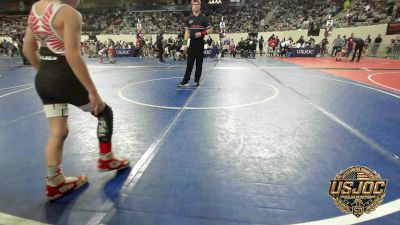 60 lbs Round Of 32 - Rhett Villines, Weatherford Youth Wrestling vs Jesse Hightower, Blaine County Grapplers