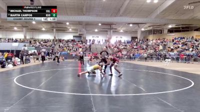 AA 175 lbs Champ. Round 1 - Martin Campos, Rhea Co. High School vs Michael Thompson, Collierville High School