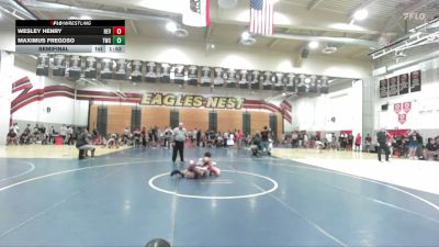 126 lbs Semifinal - Wesley Henry, Quartz Hill vs Maximus Fregoso, Threshold Wrestling Club
