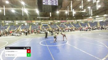 62 lbs Rr Rnd 2 - Jaxtin Gonzales, Steel City Reloaded vs Bentley Newman, Illinois Valley Youth Wrestling