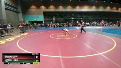 106 lbs Cons. Round 1 - Nathan Hare, Aztec vs Ethan Rouse, Pahrump Valley