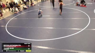 83 lbs Cons. Round 4 - Tucker Burr, Minnesota vs Brycen Kothenbeutel, MN Elite Wrestling Club