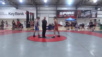 87 kg Round Of 32 - Jesse Perez, O Town Wrestling Club vs Noah Johnson, Cincinnati RTC