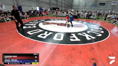 195 lbs Round 2 (8 Team) - Cooper Frye, Ohio vs Wura Yinusa, Oklahoma Outlaws Red