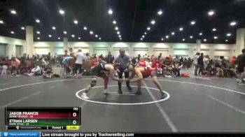 182 lbs Round 1 (8 Team) - Ethan Larsen, Kame Style vs Jakob Francis, Beebe Trained