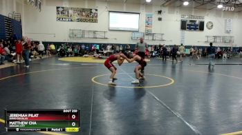 120 lbs Cons. Round 2 - Jeremiah Pilat, David Douglas vs Matthew Cha, Oregon City