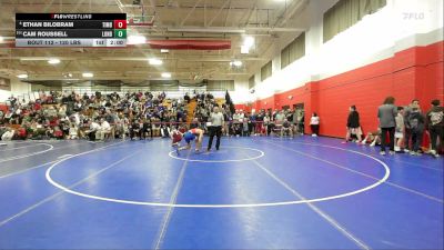 120 lbs Quarterfinal - Cam Roussell, Londonderry vs Ethan Bilobram, Timberlane