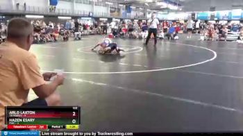 132 lbs Round 2 (6 Team) - Arlo Laxton, TN Misfits vs Hazen Esary, PWC