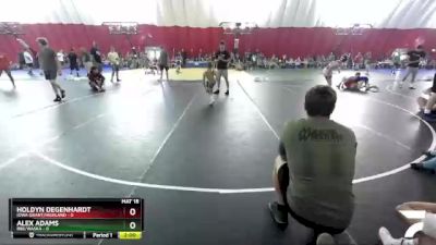 106 lbs Round 4 (16 Team) - Alex Adams, BBE/Waska vs Holdyn Degenhardt, Iowa Grant/Highland