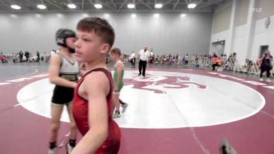 65 lbs Rr Rnd 3 - Jaxson Love, Brawler Elite - EL vs Beckham Gerber, Yorktown Wrestling Club - EL