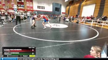152 lbs Champ. Round 1 - Brody Sorensen, Thermopolis vs Ethan Reichenberg, Evanston