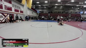 144 lbs Champ. Round 2 - Maddux Koch, Campo Verde High School vs Stephen Gerlach, Red Mountain