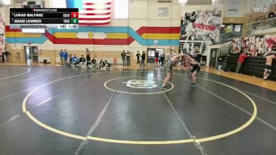 190 lbs Quarterfinal - Adam Lownds, Thunder Basin vs Lukas Balfanz, Campbell County