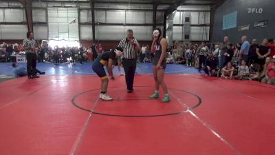 170 lbs Rr Rnd 1 - Denise Valencia, Spazz Wrestling vs Kiara Altamirano Vera, Eeacs