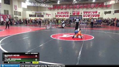 50 lbs Cons. Round 1 - Buckley Meyer, ANML vs Tyler Weinmann, Blaine Wrestling