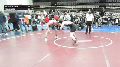 161 lbs Rr Rnd 9 - Kelle Domanick, Gentile Trained - MSE vs Paul Mosier, Dark Horse - MSE