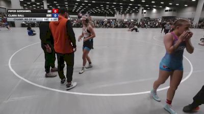 115 lbs Champ. Rd Of 64 - Clara Ball, Big Game Wrestling Club vs Piper Gershmel, Darkhorse Wrestling Club