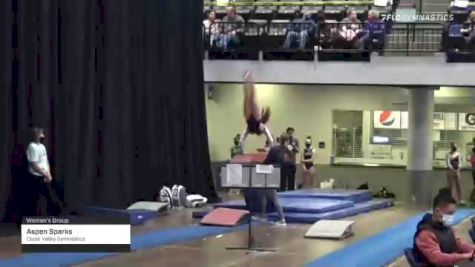 Aspen Sparks - Women's Group, Cedar Valley Gymnastics - 2021 Women's Xcel Region 4 Championships