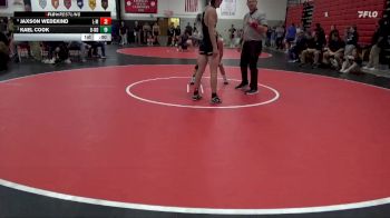 150 lbs Semifinal - Kael Cook, Burlington Notre Dame vs Jaxson Wedekind, Louisa-Muscatine