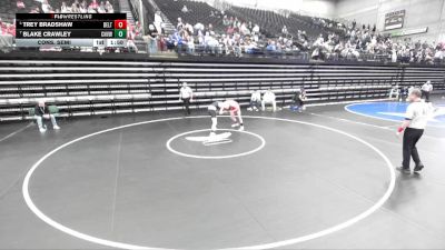 3A 144 lbs Cons. Semi - Trey Bradshaw, Delta vs Blake Crawley, Canyon View