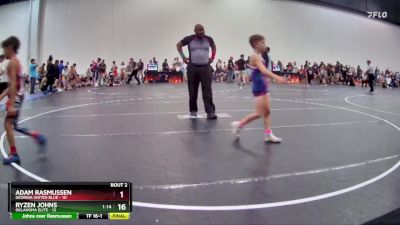 65 lbs Semis (4 Team) - Landon Pease, Georgia United Blue vs Bennett Dawson, Oklahoma Elite