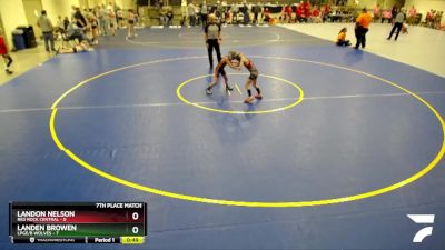 55 lbs Finals (8 Team) - Landen Browen, LPGE/B Wolves vs Landon Nelson, Red Rock Central