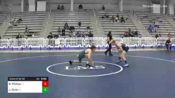 132 lbs Consolation - Brayden Phillips, UT vs Josh Dunn, OH