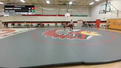 110 lbs Semifinal - Joel Harris, Riverton Middle School vs Thackery Bartolic, Riverton Middle School