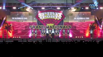 The California All Stars-San Marcos - Onyx [2025 L5 Senior Coed - Small Day 2] 2025 Spirit Sports Grand Nationals
