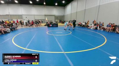 117 lbs Placement Matches (8 Team) - Audrey Scherer, Missouri Ice vs Lydia Gould, Ohio Blue