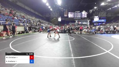 220 lbs Rnd Of 64 - Mason Christian, Montana vs Adrian Arellano, Colorado