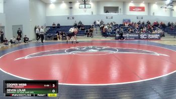 285 lbs 3rd Place Match - Devon Lolar, University Of Saint Mary (ks) vs Cooper Webb, Ottawa University