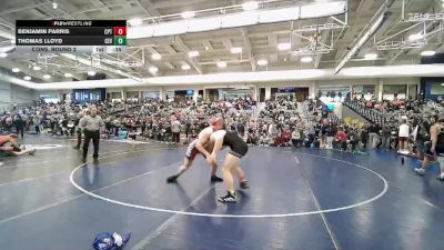 190 lbs Cons. Round 2 - Benjamin Parris, Capital vs Thomas Lloyd, Cedar Valley