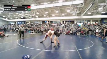 190 lbs Cons. Round 2 - Benjamin Parris, Capital vs Thomas Lloyd, Cedar Valley