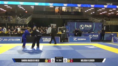 Melissa R Lohsen vs Sandra Inacio De Melo 2026 Pan Jiu Jitsu IBJJF Championship