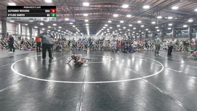 55 lbs Round 3 (12:30pm Saturday) - Kylee Smith, Maryland Gold vs Autumn Woods, Team VA/USA