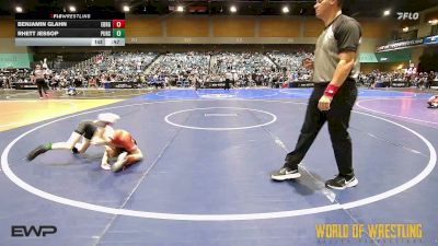 61 lbs Consi Of 8 #1 - Benjamin Glahn, Ellensburg vs Rhett Jessop, Pursuit