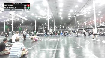 134 lbs Rr Rnd 1 - Davi Glykas, Northampton - HS vs Tyler Delcollo, Anchor Down - HS