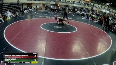 145 lbs Finals (8 Team) - Gavin Wells, Tahoma vs Maksim Mukhamedaliyev, Arlington Heights (Hersey)