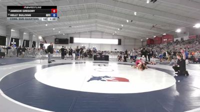 138 lbs Cons. Sub-quarters - Jamison Gregory vs Kelly Sullivan, KDTC