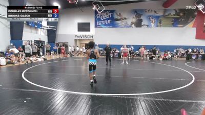 80 lbs Brooks Gilson, North Carolina Blue vs Douglas McConnell, North Carolina Red