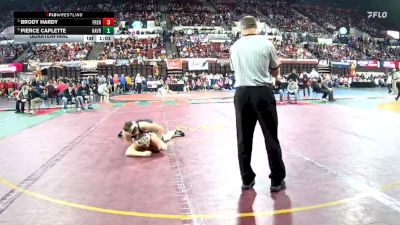 A - 190 lbs Quarterfinal - Brody Hardy, Frenchtown vs Pierce Caplette, Havre