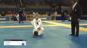 Kyra Samuels vs Lavinia Barbosa 2018 Pan Jiu-Jitsu IBJJF Championship